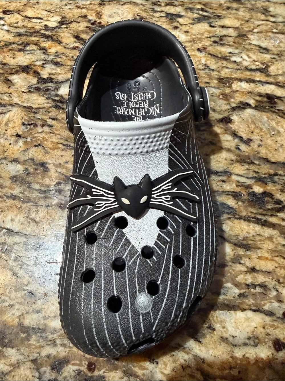 Nightmare Before Christmas Jack Crocs